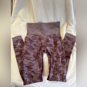 Gymshark camo adapt seamless high waisted leggings